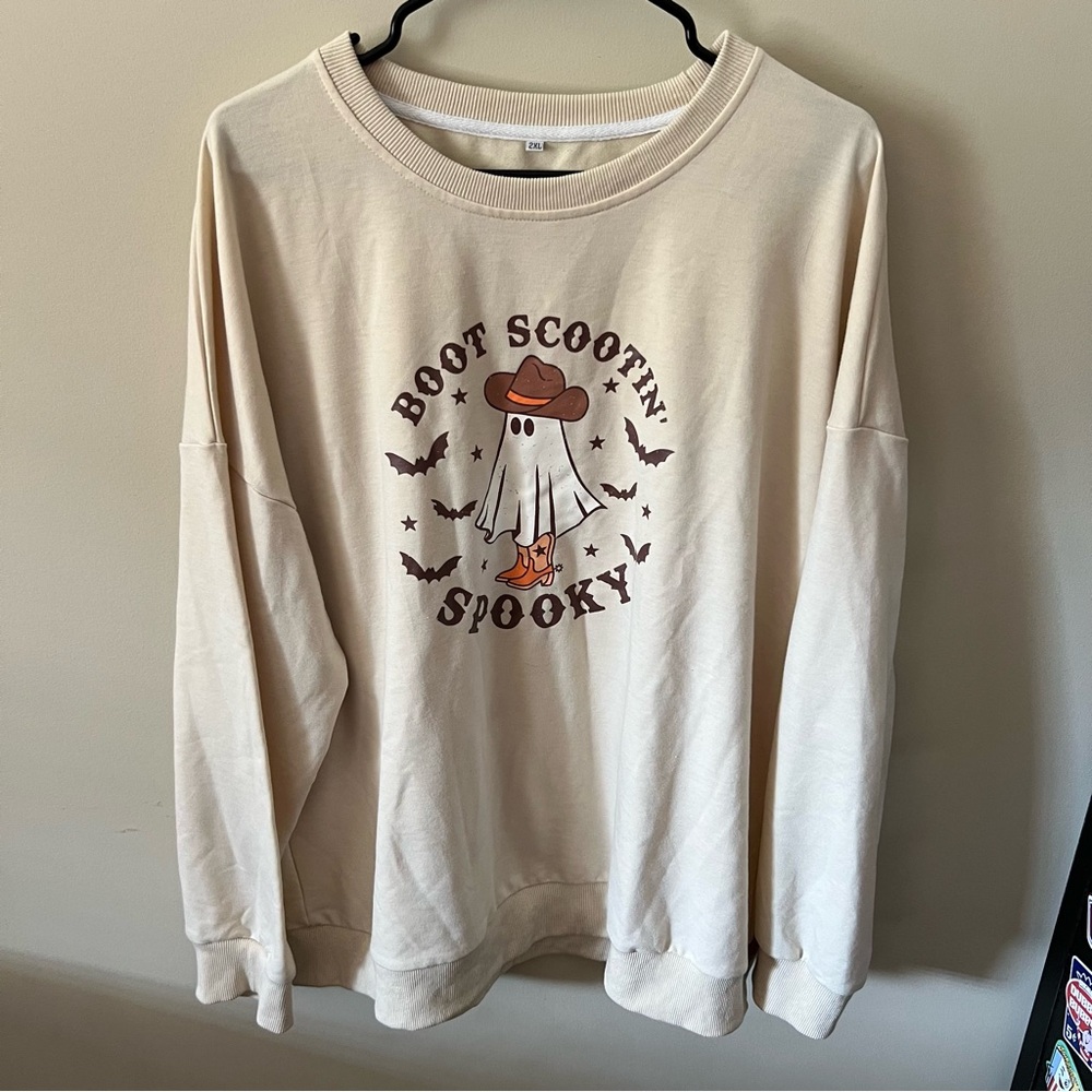 Halloween cowboy sweater crewneck
